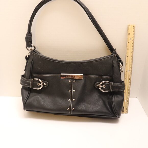 Rosetti Women's Tierney Tote Handbag Black Leather - Picture 5 of 5